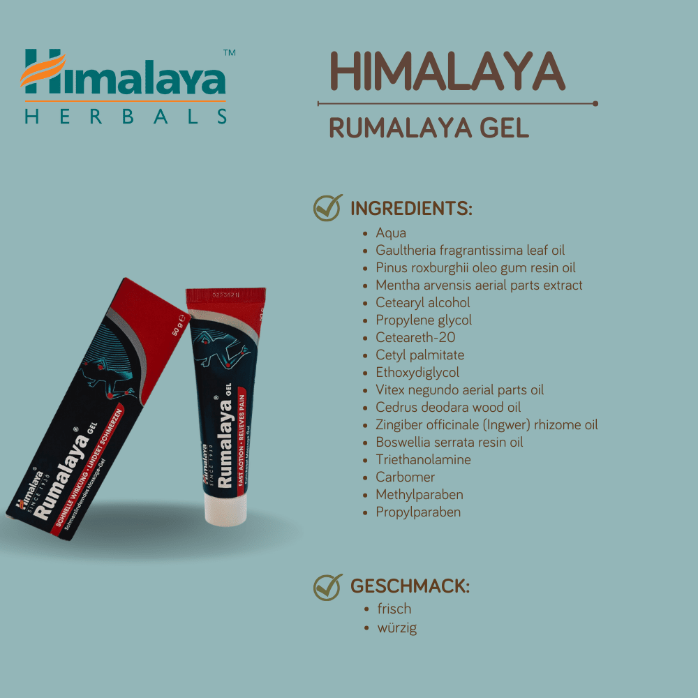 Bild von Rumalaya Gel HIMALAYA 50g